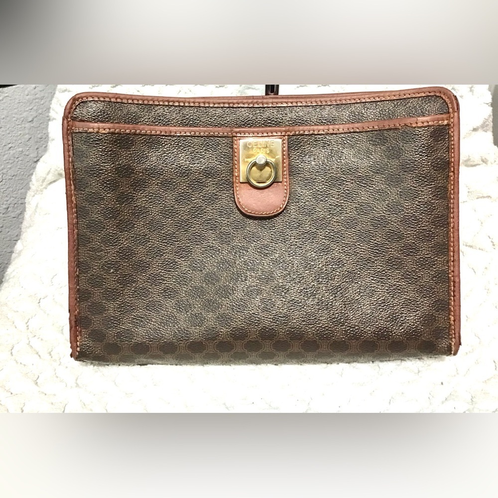 Celine Macadam Vintage Clutch